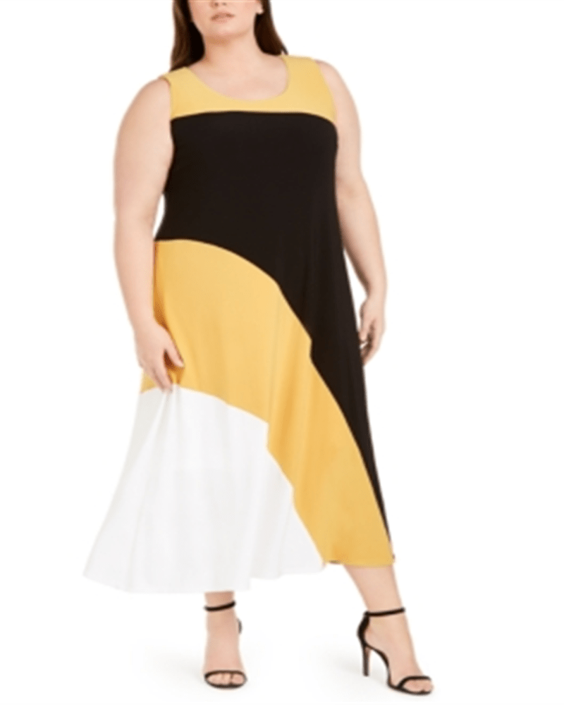 Calvin klein plus size maxi dresses online